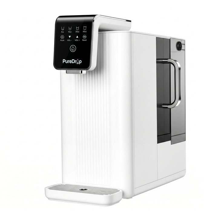 PureDrop PDR-100RCP Countertop RO Water Filter with Auto-Fill Pitcher