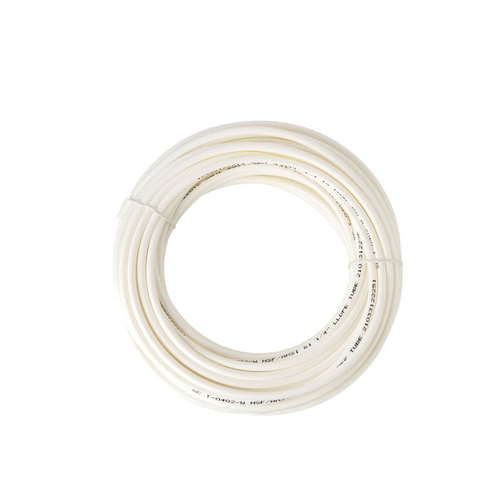 PDR-T14W Reverse Osmosis Water Filter, Di, Aquarium 1/4" White Tubing | PureDrop