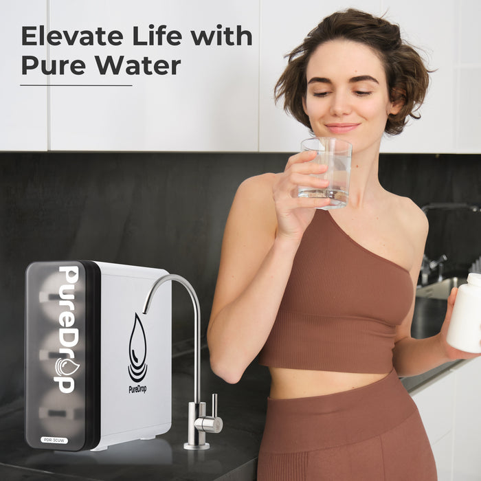 PDR-3CUW 0.01μm Tankless Compact Ultra-Filtration Under Sink Water ...